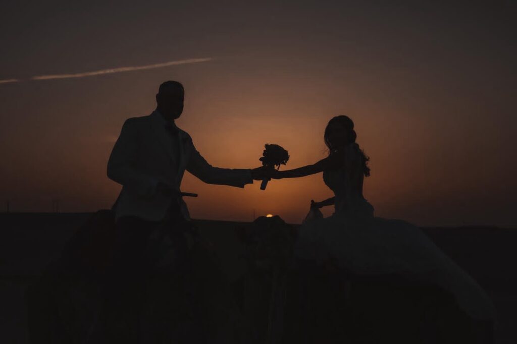 Agafay Photoshoot - Wedding Couple