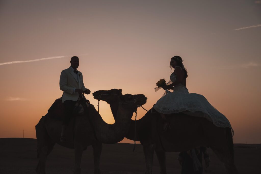 Agafay Photoshoot - Wedding Couple