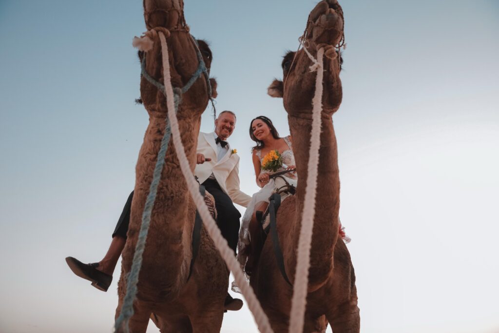 Agafay Photoshoot - Wedding Couple